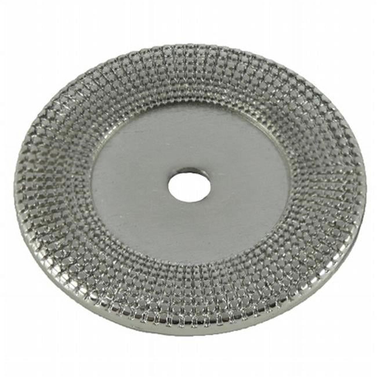 3 in. Polished Nickel Vanilla Round Guerlain Backplate 3 in. Polished Nickel Vanilla Round Guerlain Backplate