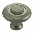 thumbnail image 1 of Strategic Brands 16821 1.5 in. Satin Antique Nickel Vanilla Guerlain Button Knob, 1 of 2