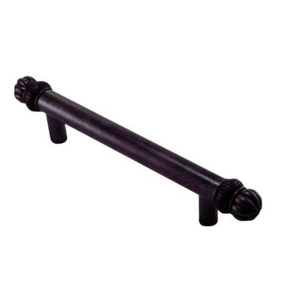 Strategic Brands 20333-18 20 in. Oversize Rattan & Tube Handle 18 in. Center to Center All Oil Rub Bronze