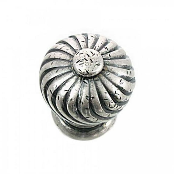 Strategic Brands 83964 1.25 in. Distressed Pewter Nickel French Twist Cabinet Knob