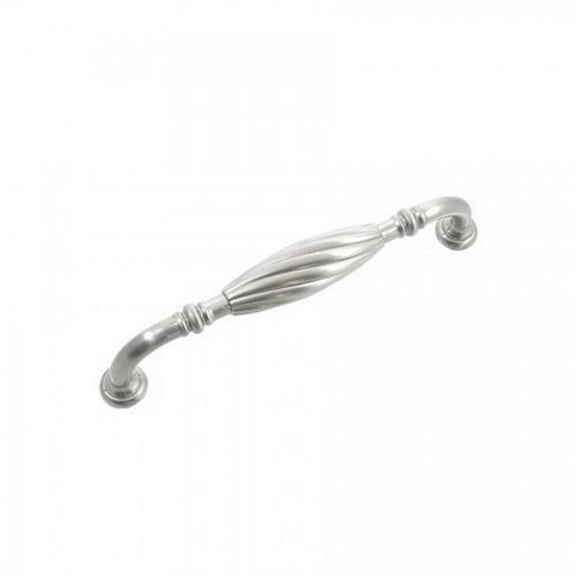 Strategic Brands 84128 5 in. Satin Nickel French Twist Cabinet Pull