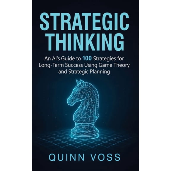 Strategic Thinking: An AI's Guide to 100 Strategies for Long-Term Success Using Game Theory and Strategic Planning, (Hardcover)