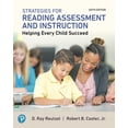 thumbnail image 1 of Strategies for Reading Assessment and Instruction: Helping Every Child Succeed Plus Mylab Education with Pearson Etext -, (Paperback), 1 of 1