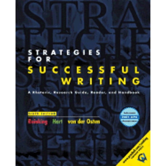 Pre-Owned Strategies for Successful Writing with 2001 APA Guidelines (6th Edition) (Paperback) 0130452920 9780130452924