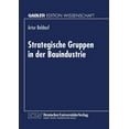 thumbnail image 1 of Strategische Gruppen in Der Bauindustrie, (Paperback), 1 of 1