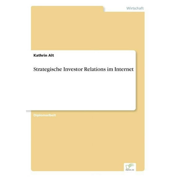 Strategische Investor Relations im Internet, (Paperback)