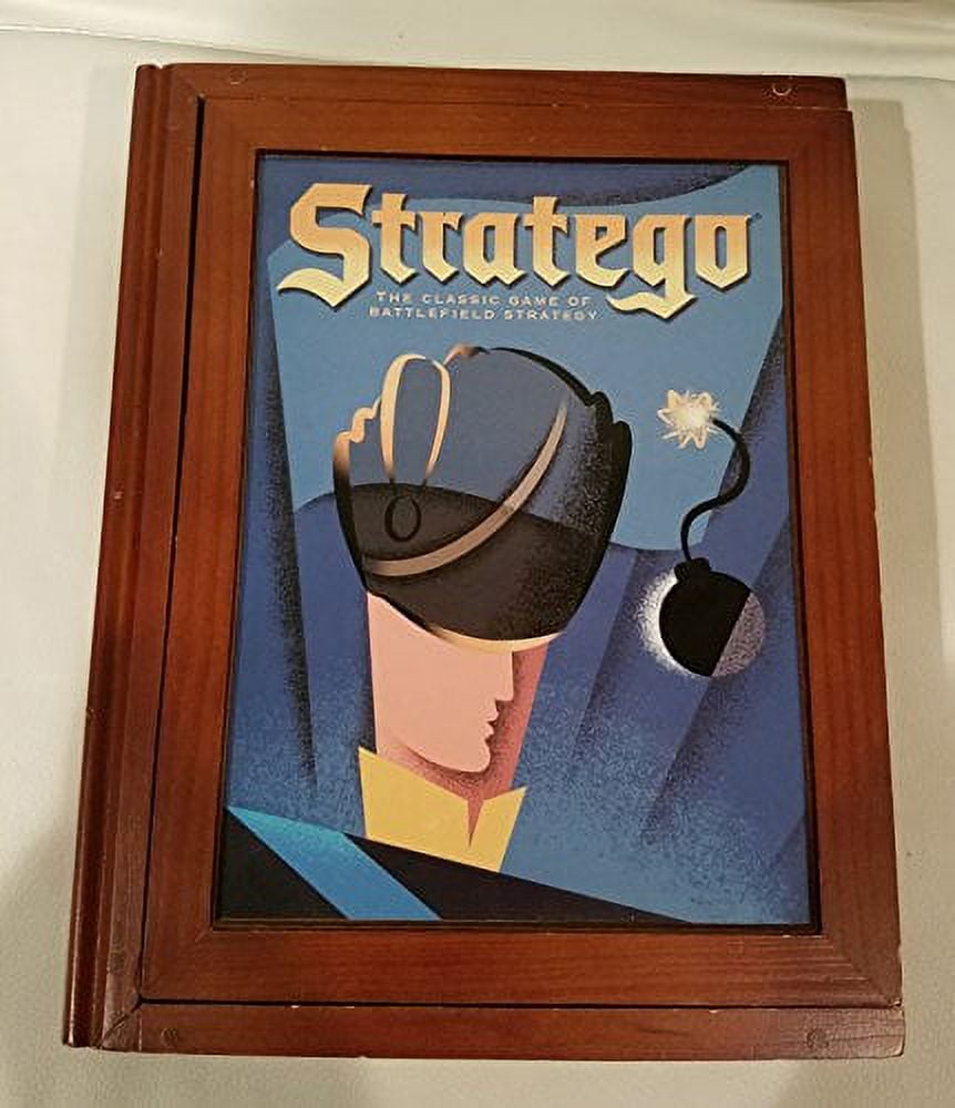 Stratego – Vintage Game Collection – Gioco Da Tavolo In Scatola Di Legno – Edizione Da Collezione