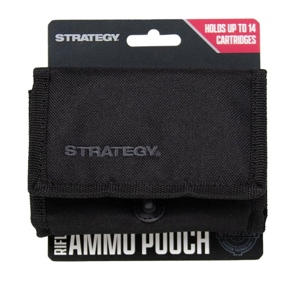 Strategy Brand Polyester Ammo Pouch, Fits 14 Cartridges