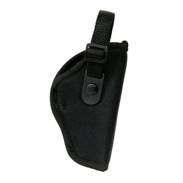 Strategy Brand Large Frame Polyester Pistol Holster Black, Fits up to 4 in Barrel, Right Dexterity