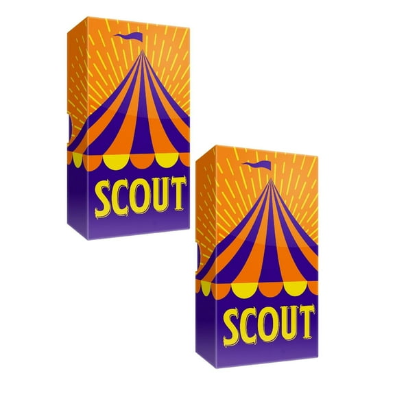 Strategy Card Game – Portable Family Strategy Game, Easy-To-Learn Circus-Themed Gameplay, Fast-Paced Strategic Card Play, Travel-Friendly Party Game for Adults, Holiday Gift Makeup Organizers