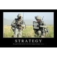 thumbnail image 1 of Strategy: Inspirational Quote and Motivational Poster Poster Print, 1 of 2