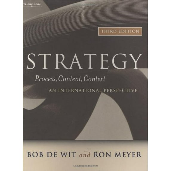 Pre-Owned Strategy: Process, Content, Context (Paperback) 1861529643 9781861529640