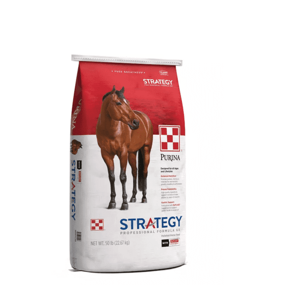 Purina Strategy Professional Formula GX Horse Feed, 50 lb Bag