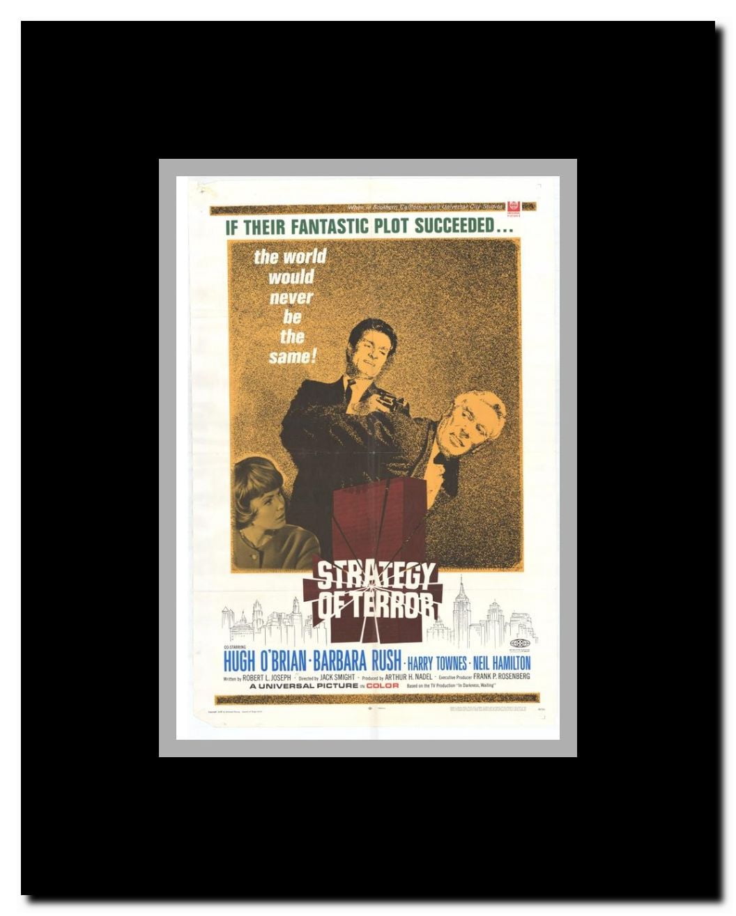 Strategy of Terror Framed Movie Poster