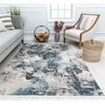 thumbnail image 1 of Stratford AM20B Pheasant Light Abstract Vintage Beige Area Rug, 2'6" x 4', 1 of 6