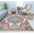 thumbnail image 1 of Stratford AM40A Mandarin Orange Abstract Vintage Orange Area Rug, 5'3" x 7'0", 1 of 6