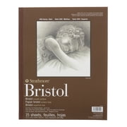 Strathmore Bristol Paper Pad, 400 Series, Smooth, 11in x 14in, 15 Sheets/Pad