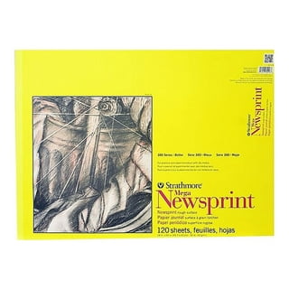 Newsprint Paper in Sketchbooks & Art Paper 