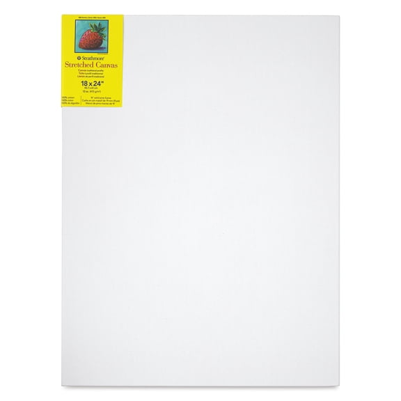 Strathmore 300 Series Traditional Stretched Canvas, 18x24 inch, 1 Count