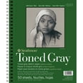 thumbnail image 1 of Strathmore 400 Series Sketch Pad, Recycled, Toned Gray, Side Wire Binding, 50 Sheet, 9x12 inch, 1 Count, 1 of 7