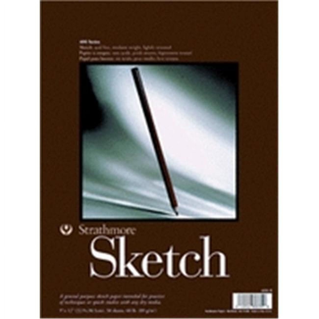 Strathmore 455-11 400 Series Sketch Pad- 11 X 14 In.- 50 Sheets