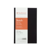 Strathmore Hardbound Sketchbook, 5in x 8in, 60 lb. 192 Pages Hard Bound