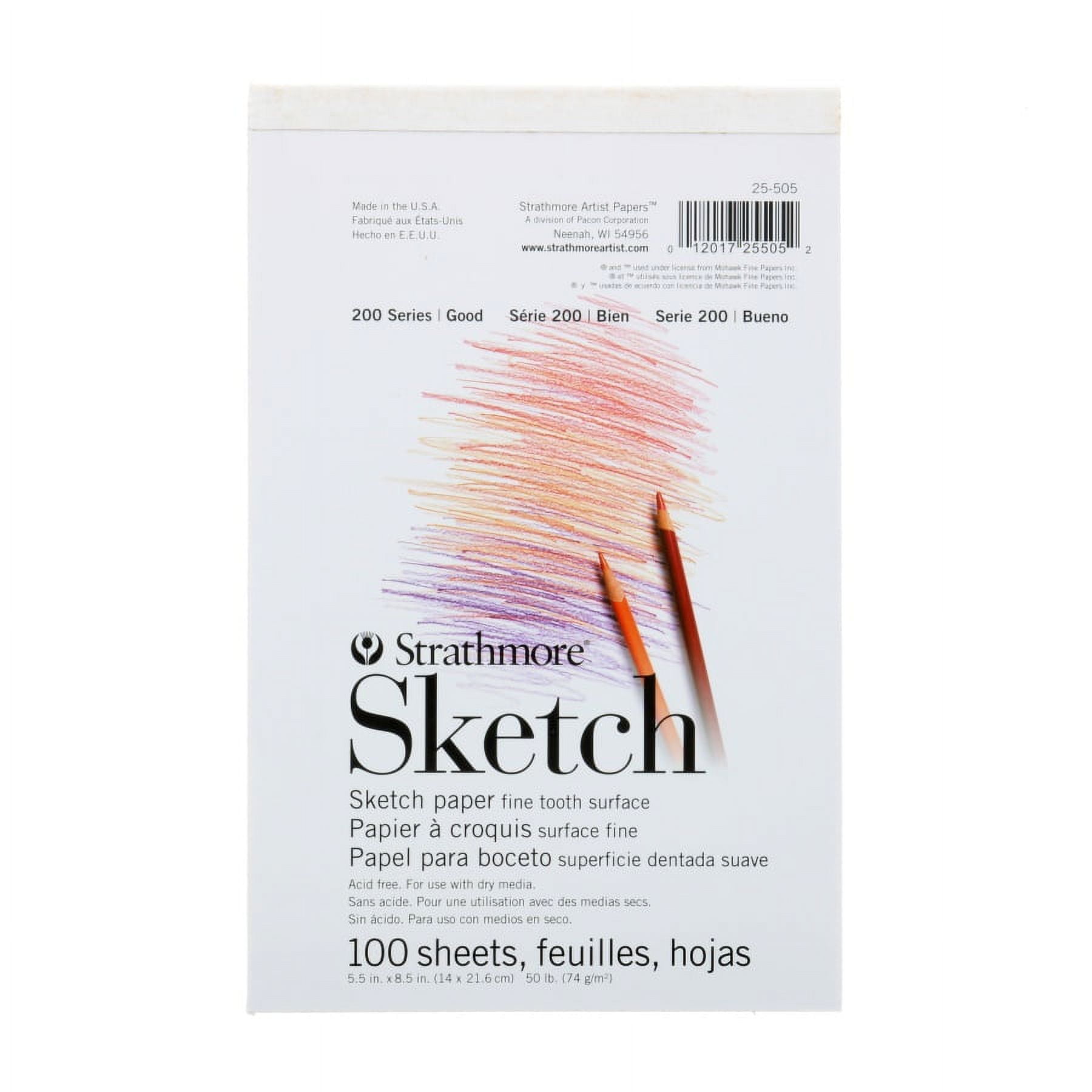 Strathmore 5.5 x 8.5 Tape Bound Sketch Pad 