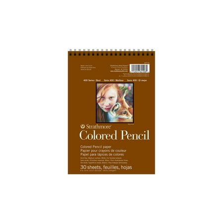 Strathmore 6" x 8" Wire Bound Colored Pencil Pad
