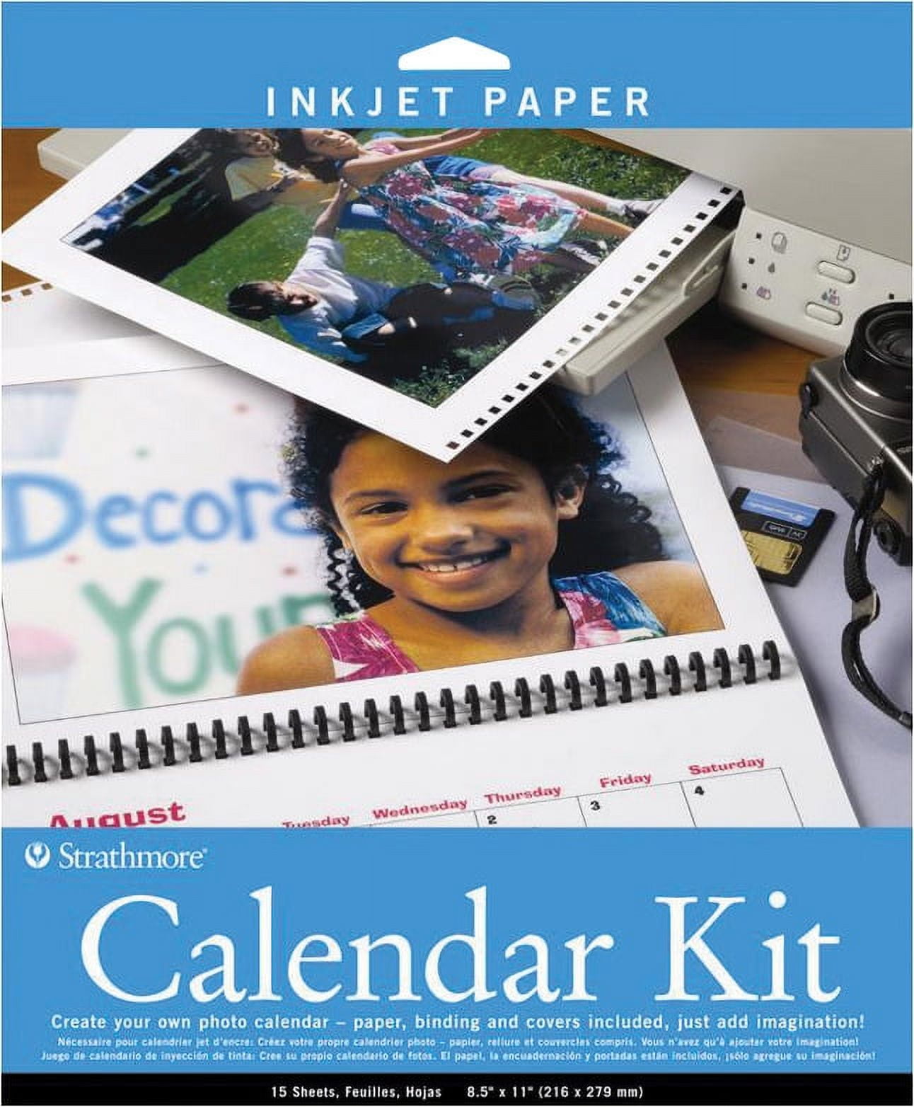 Strathmore 8.5" x 11" Inkjet Photo Calendar Kit