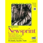 Strathmore 9" x 12" Tape Bound Newsprint Pad