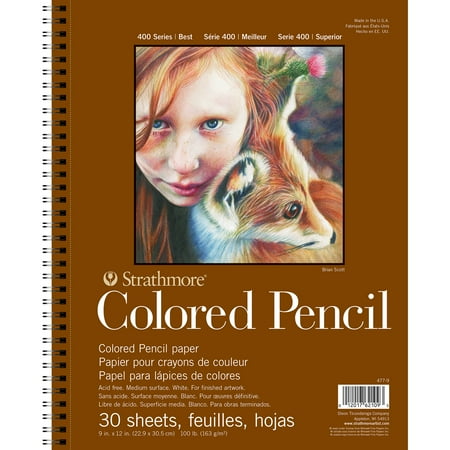 Strathmore 400 Series Colored Pencil Paper Pad, Side Wire Bound, 9x12 inches, 30 Sheets (100lb/163g) price history and forecast - Strathmore P477-9