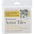 Strathmore Artist Tiles 20/PkgBristol Vellum 62105970, 4x4, White