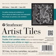 thumbnail image 1 of Strathmore Artist Tiles, 6 in x 6 in, Black Artagain, 1 of 2