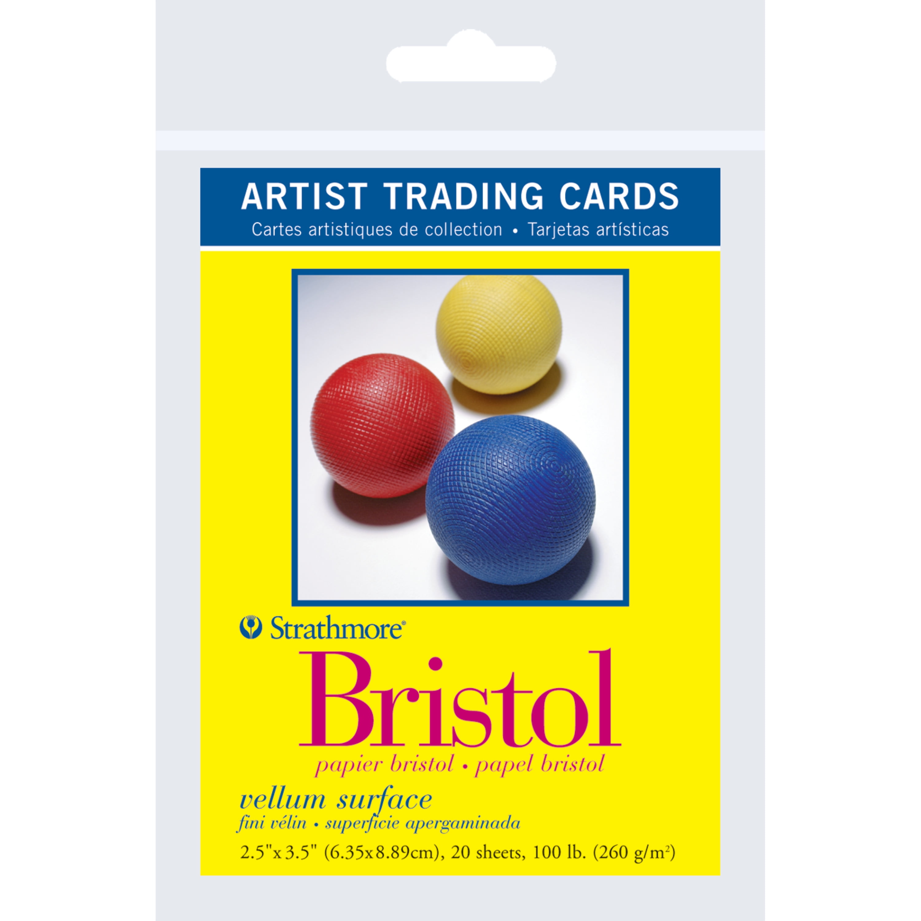 Strathmore Bristol Vellum Artist Trading Cards 1 Pack (20 Cards)
