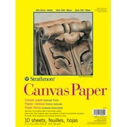 Strathmore Canvas Paper Pad, 300 Series, 10 Sheets, 9" x 12"