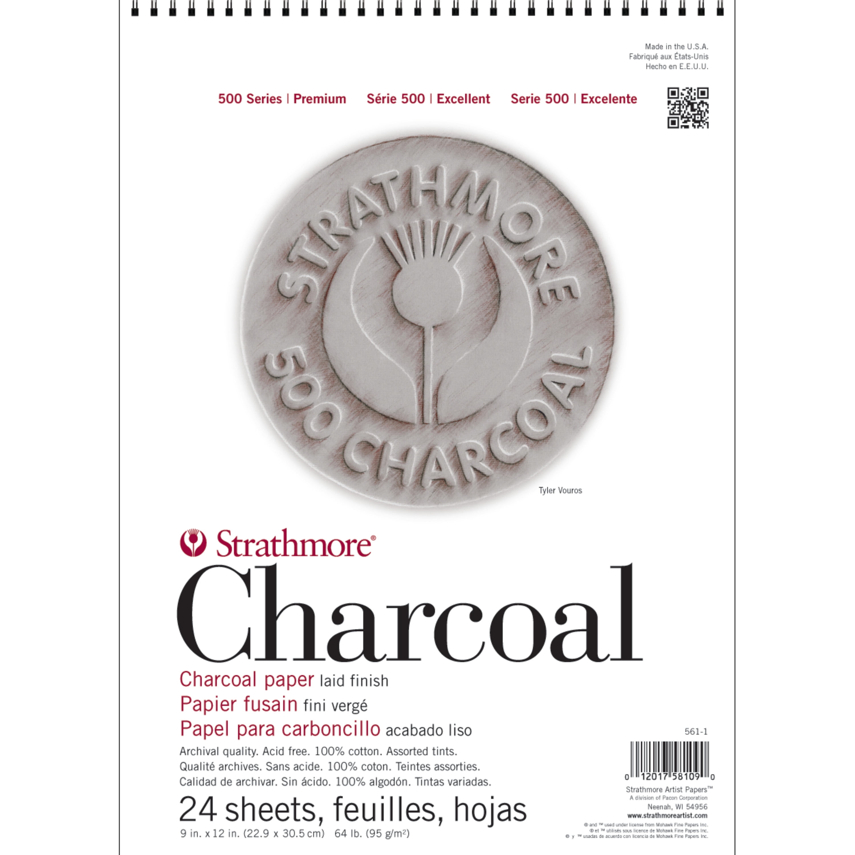 Strathmore 500 Series Charcoal Papers