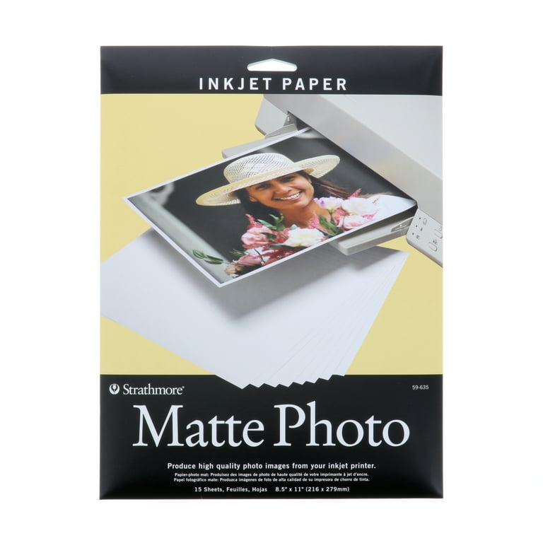 Strathmore Digital Photo Paper, 8.5 x 11, Matte
