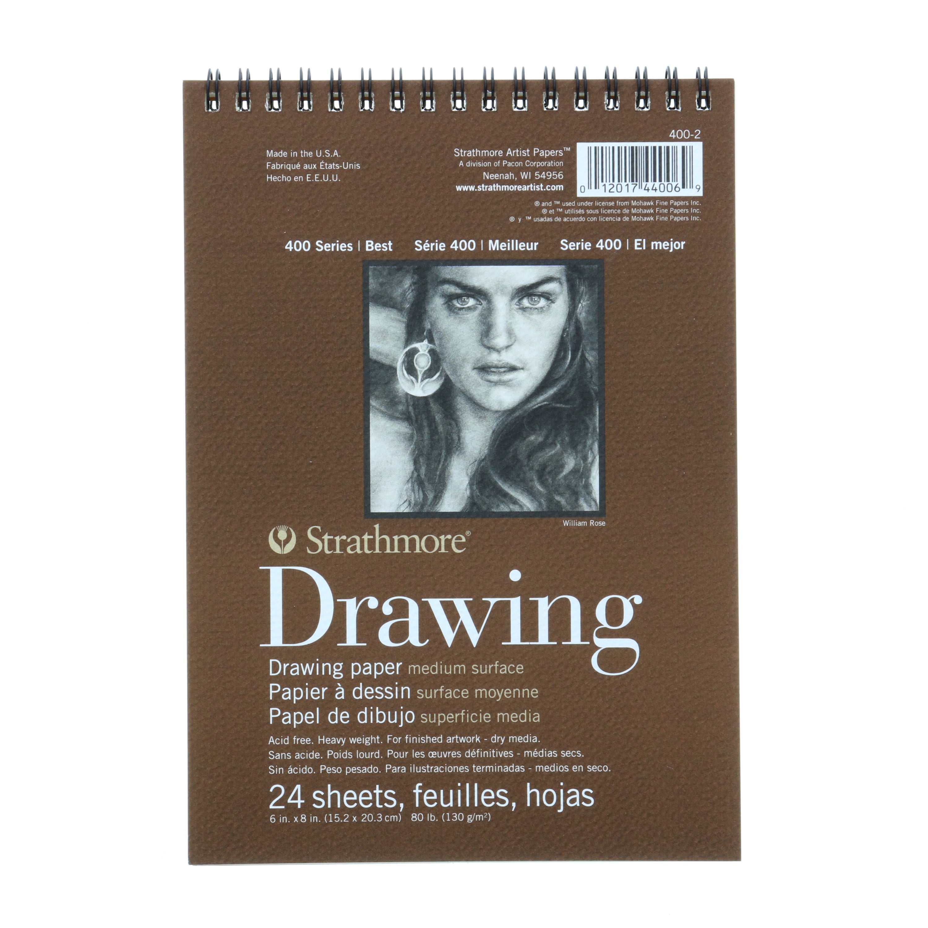 Strathmore Drawing Paper Pads - 400 Series Heavy-weight, 18 x 24 - 2 –  innovationssa