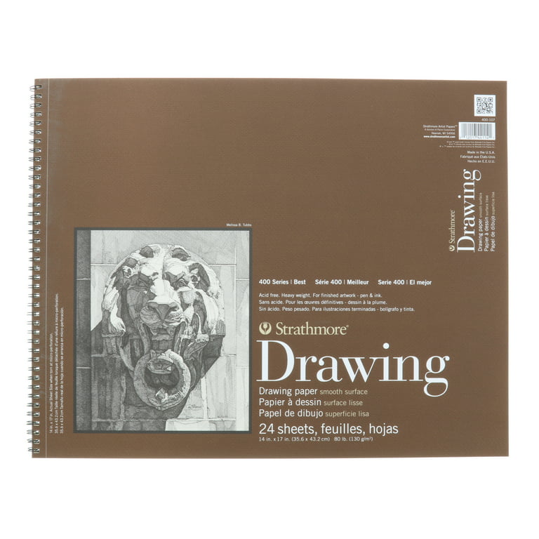 Strathmore Drawing Paper Pads - 400 Series Heavy-weight, 14 x 17 - 2 –  innovationssa