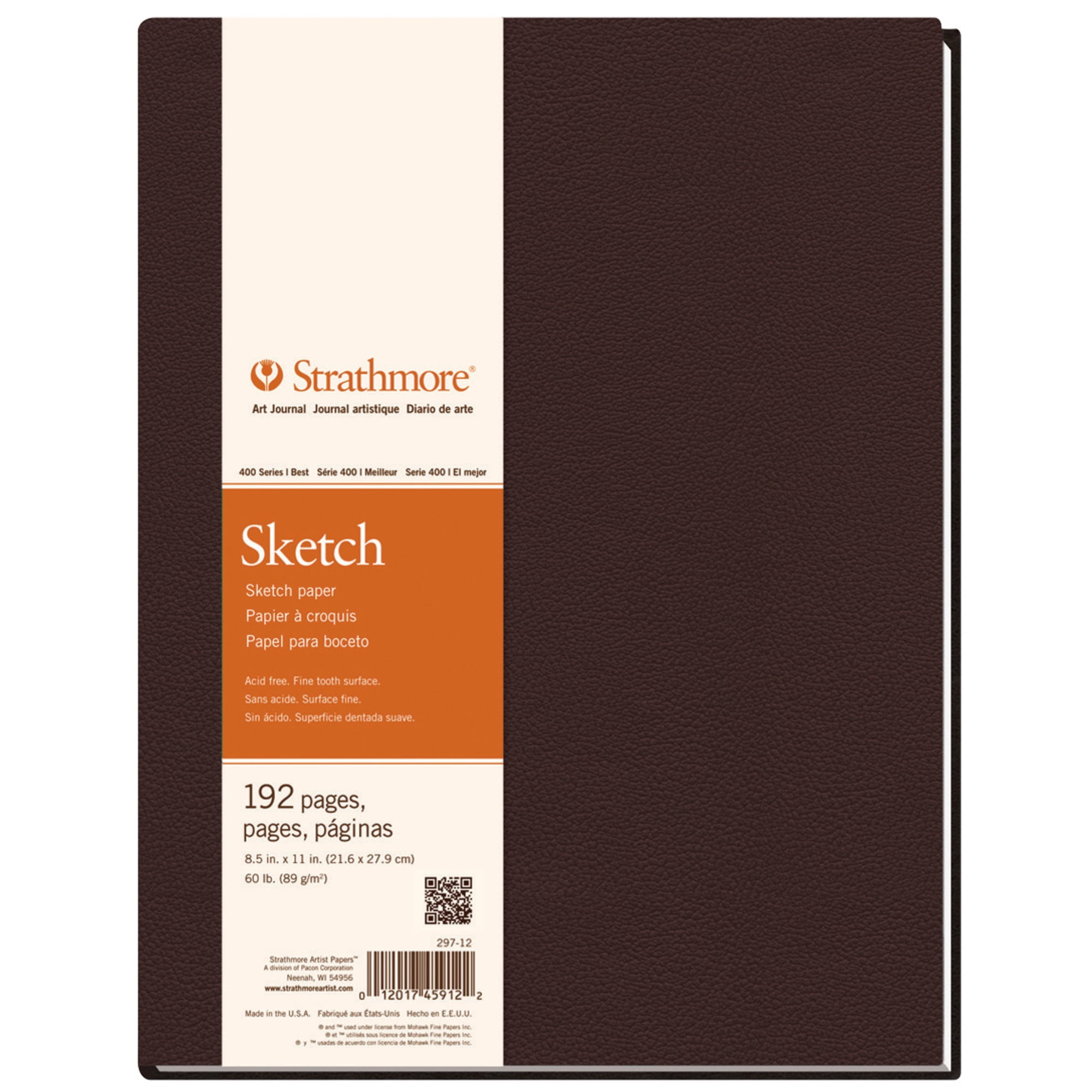 NEW Sealed Sketch Pad 11x14” Hardcover Sketchbook 110 sheets Colored Pencils