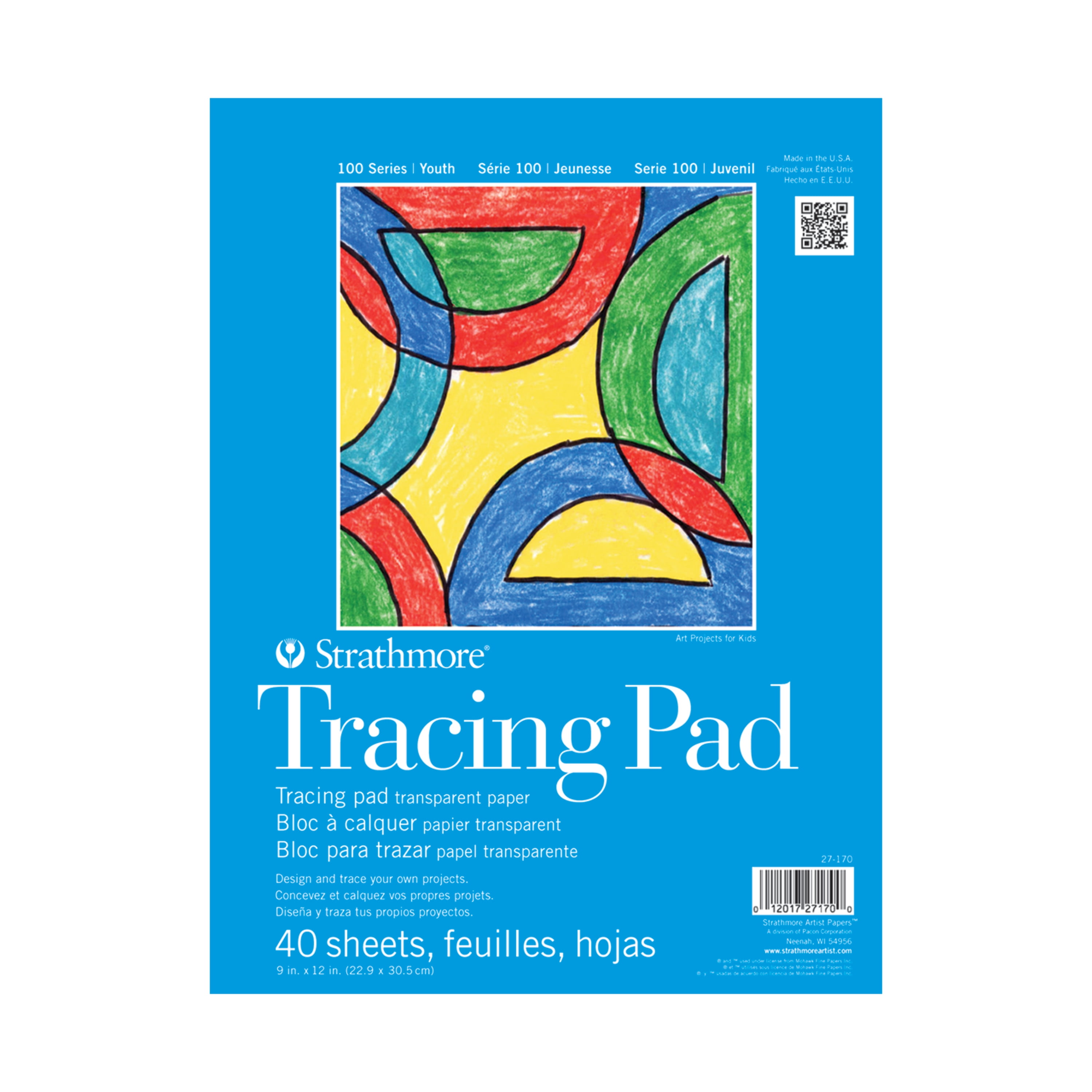 Strathmore 100 Series 9 x 12 Tape Bound Tracing Pad