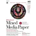 Strathmore Mixed Media Paper Sheet 500 Series, 22" x 30", 4/Pkg