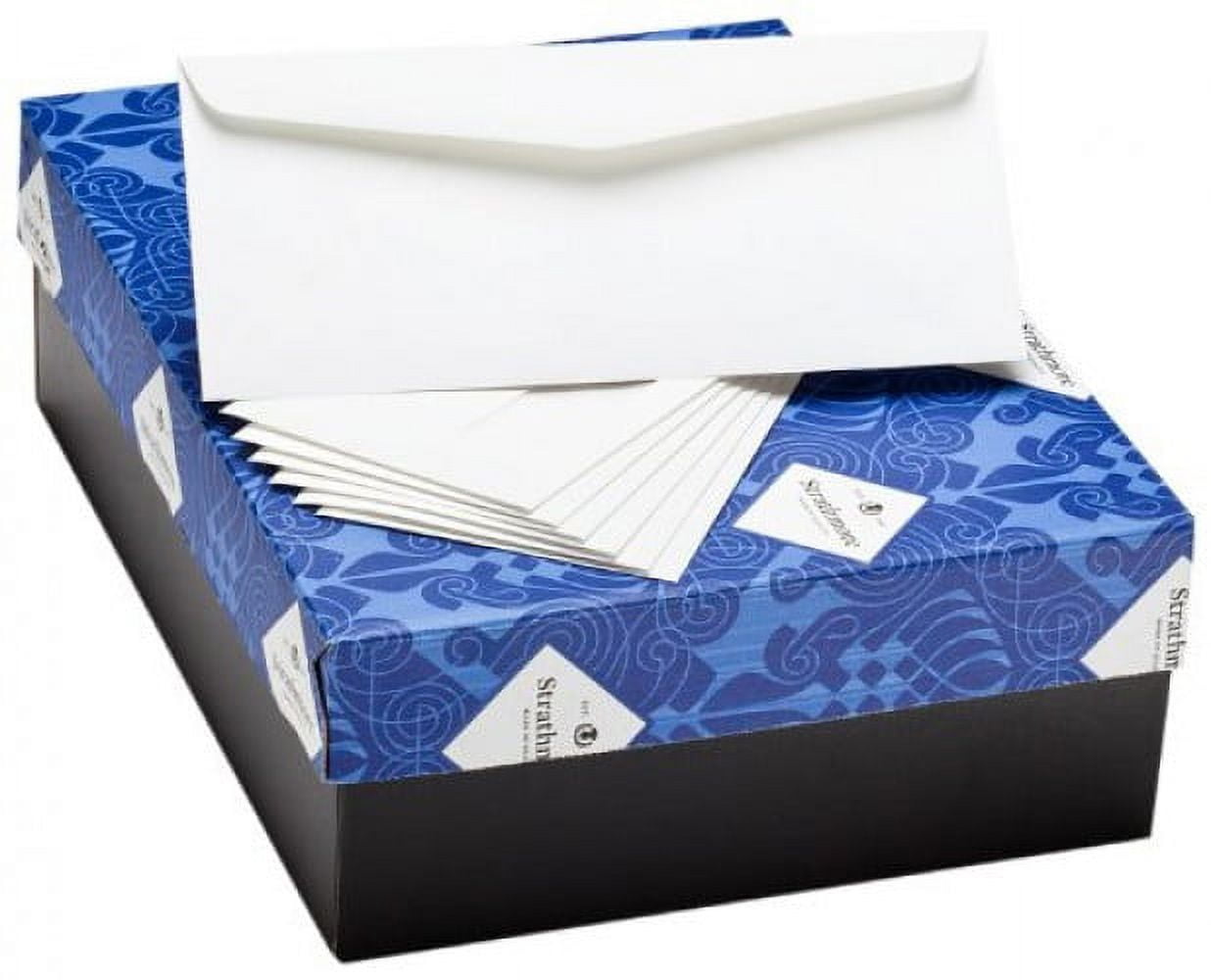 Strathmore Premium Smooth Envelopes, 10 Commercial Flap, Smooth Finish