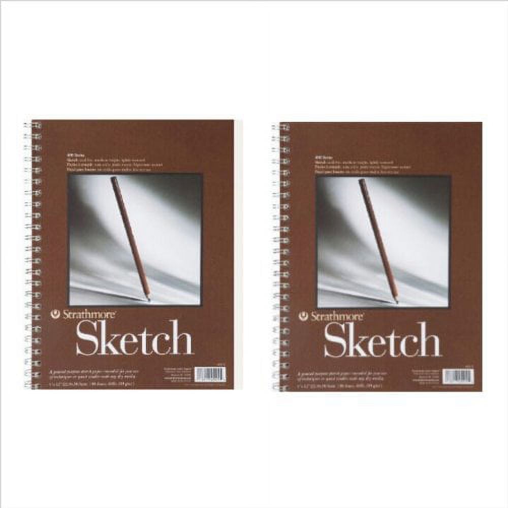 Strathmore Series 400 Sketch Pads 9 in. x 12 in. 100 sheets