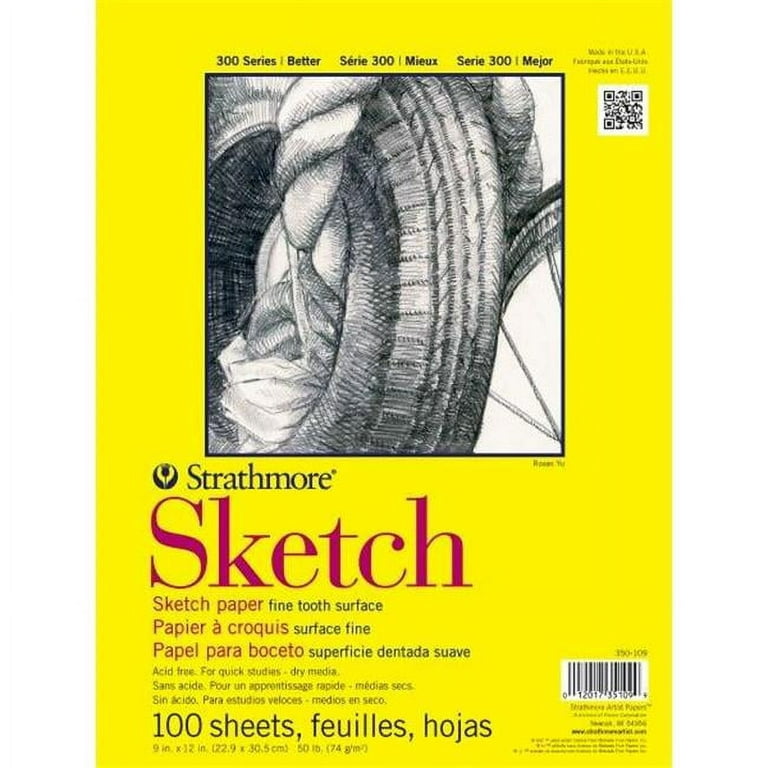 Shop Sketch Pad For Drawing 100 Sheets with great discounts and prices  online - Jan 2024