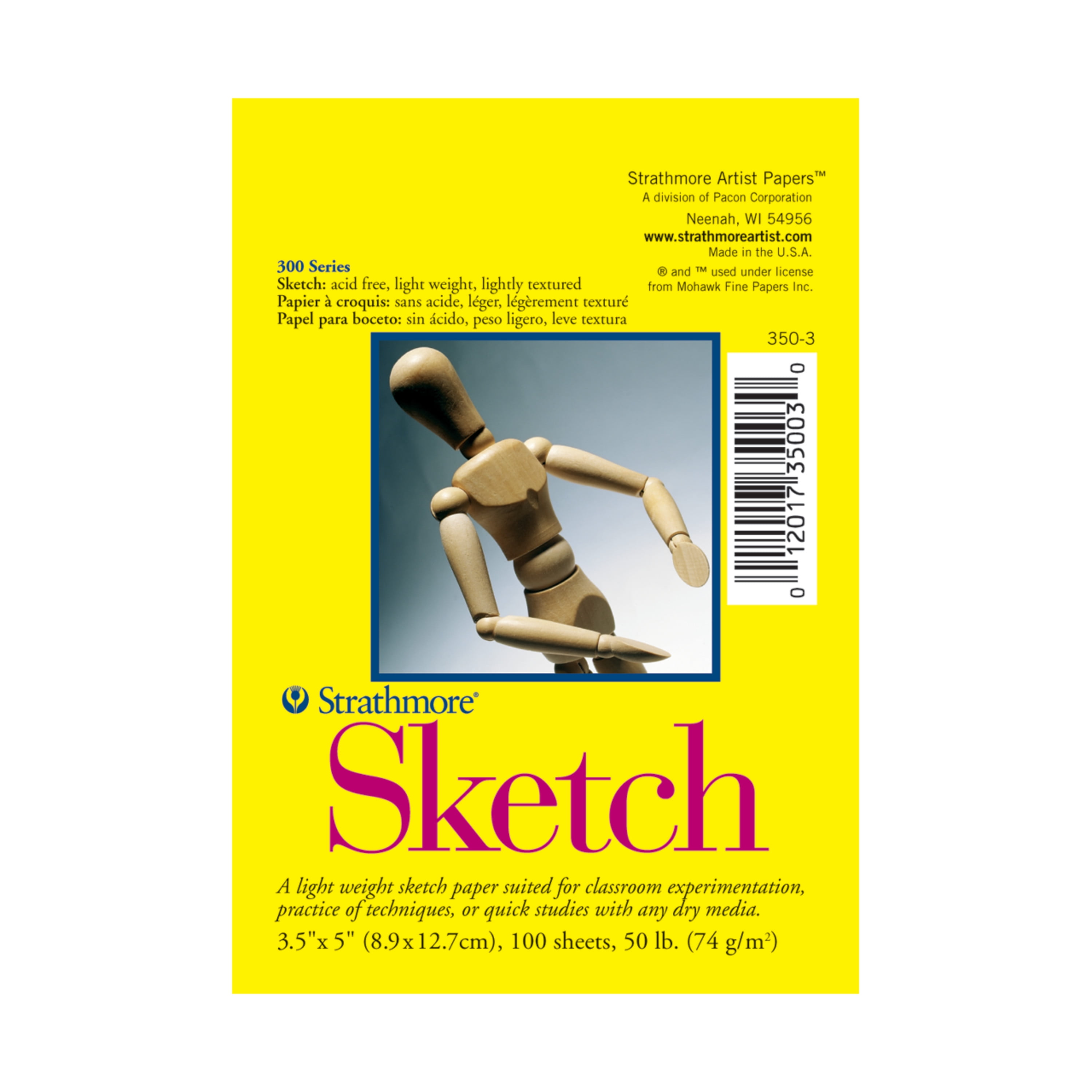 Strathmore Vision Drawing Paper Pad  Schoolcraft College Online Bookstore