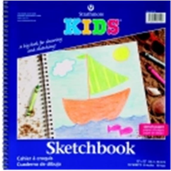Strathmore Spiral Binding Sketchbook - 12 x 12 in. - 30 Sheets, White