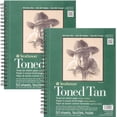 thumbnail image 1 of Strathmore Toned Sketch Spiral Paper Pad 9"X12"-Tan 50 Count-Multipack Of 2, 1 of 2
