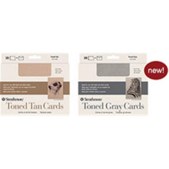 Strathmore 105-468 Toned Tan Full Cards