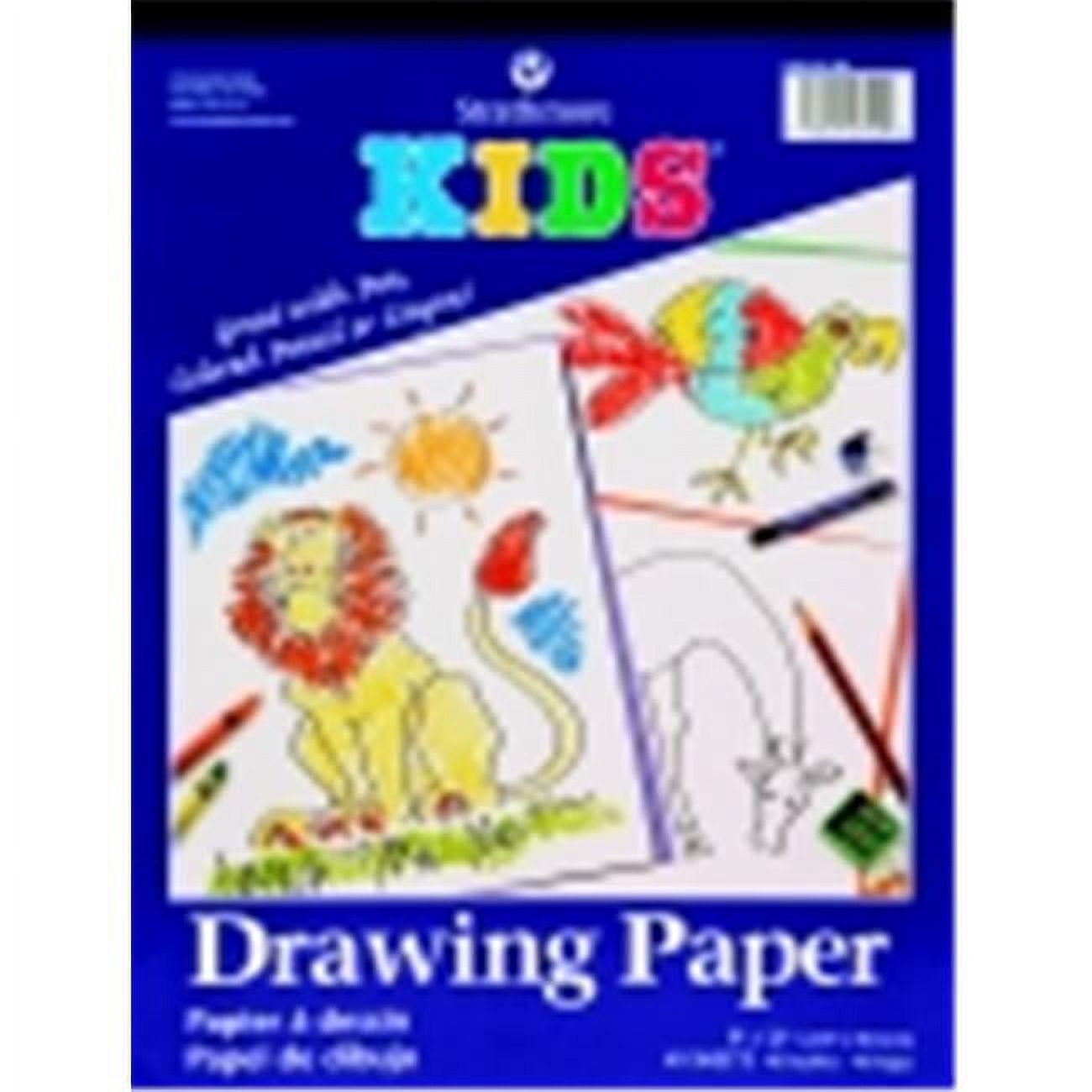 Strathmore Top Tape Binding Kids Drawing Pad 9 x 12 in. 40 Sheets